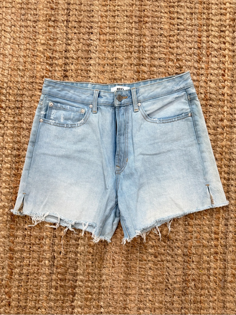 Light Blue Denim Cutoff Shorts - JBD Brand